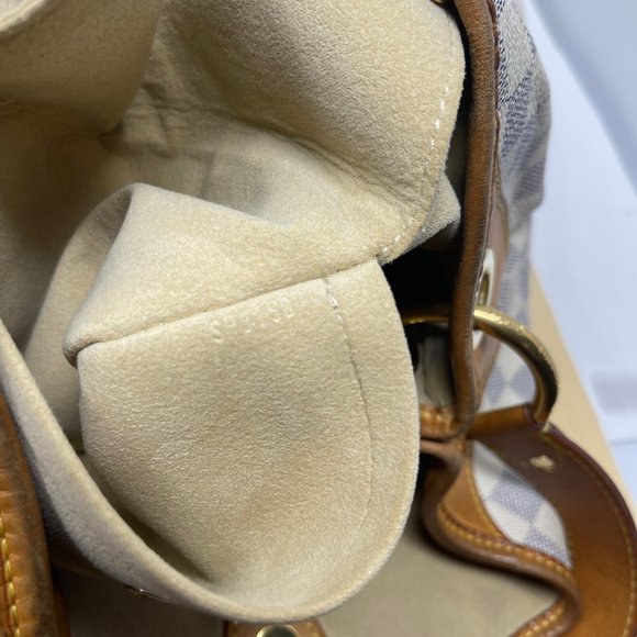 LOUIS VUITTON Damier Azur Galliera GM Shoulder Bag - Picture 13 of 16